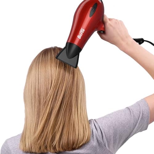 1875W Professional Salon Hair Dryer for Fast Drying,Negative Ionic Blow Dryer 2 Speeds and 3 Temperature Settings with Concentrator Attachment, Cool Shot Button,Black 7