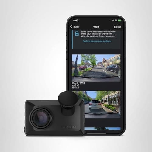 Garmin Dash Cam™ X110, Compact 1080p HD Dash Cam with a 140-degree Field of View, Built in Clarity™ Polarizer, Voice Controlled, GPS, 2.4” Display, Automatic Recording 7