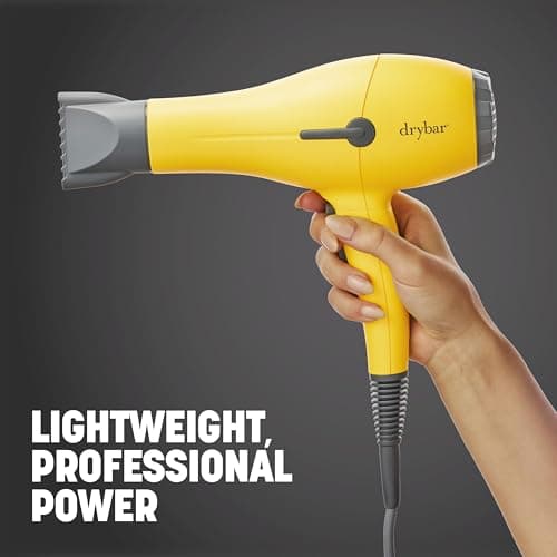Drybar Buttercup Blow Dryer, Faster Drying, More Shine, Less Frizz, Ultra Powerful yet Lightweight Professional Hair Dryer 6