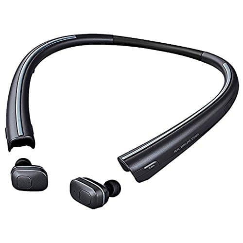 LG TONE FREE HBS-F110 Wireless Bluetooth Earbuds with Charging Neckband – Black 6