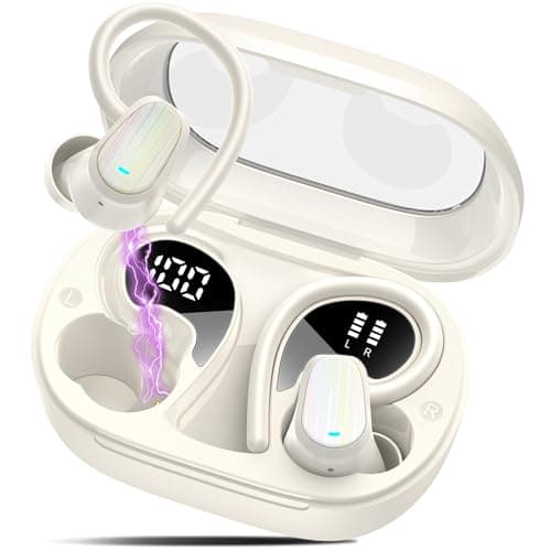 OYIB Language Translation Earbuds Real Time, 3-in-1 Translator Earbuds with 6 Translation Modes/164 Language, 50H Bluetooth 5.4 Headphones Translating Device for Travel, Light White