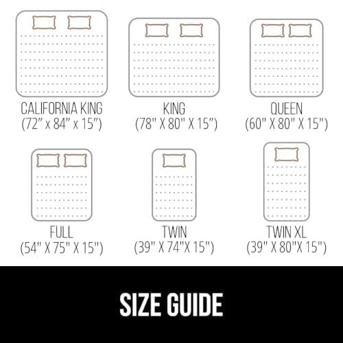 GORILLA GRIP Fitted Sheets, Stay in Place Deep Pocket Bottom Bed Sheets for Mattress, Lightweight Microfiber Sábana, All Around Elastic, Oeko-Tex, Wrinkle and Shrink Resistant, Full Size Cream 7