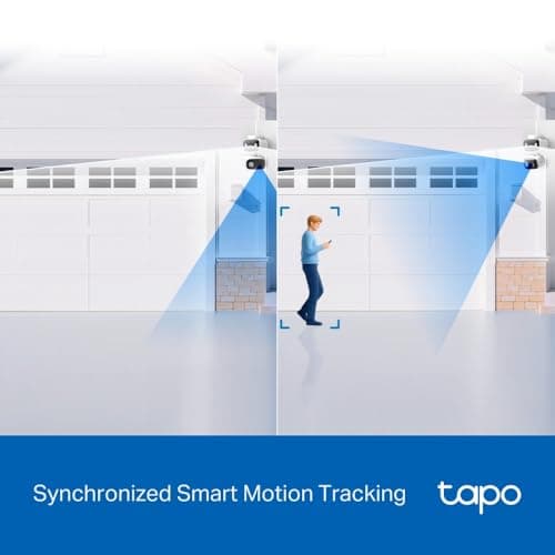 Tapo 2K Indoor/Outdoor Dual Lens Pan/Tilt Wired Security Camera - 125° Wide-Angle View + 6mm Zoom, Motion Track, Person/Vehicle Detection, Subscription-Free Local Storage or Optional Cloud, C246D 6