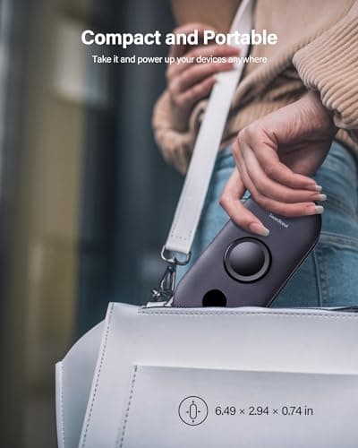 SwanScout Portable Charger for Samsung Watch 8 Classic/8/Ultra/7, 10000mAh Power Bank with Built-in Cables & Wall Plug, 302S Travel Battery Pack Compatible with iPhone, Samsung, and More 7