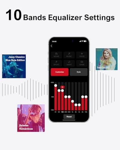 ULTIMEA 7.1ch Soundbar with Wireless Subwoofer, Virtual Surround Sound System for TV, App Control, 410W Peak Power, Sound bar for TV, 4 Wired Surround Speakers, Home Theater Sound System Poseidon D70 8