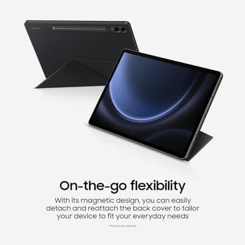 Samsung Galaxy Tab S9 FE 10.9” 256GB WiFi Android Tablet, Large Display, Long Battery Life, Powerful Processor, S Pen, 8MP Camera, Lightweight Durable Design,Expandable Storage,US Version, 2023,Gray 8