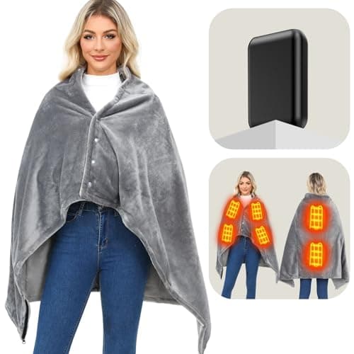 Heated Blanket Battery-Battery Operated Heated Blanket 14400mAh Battery