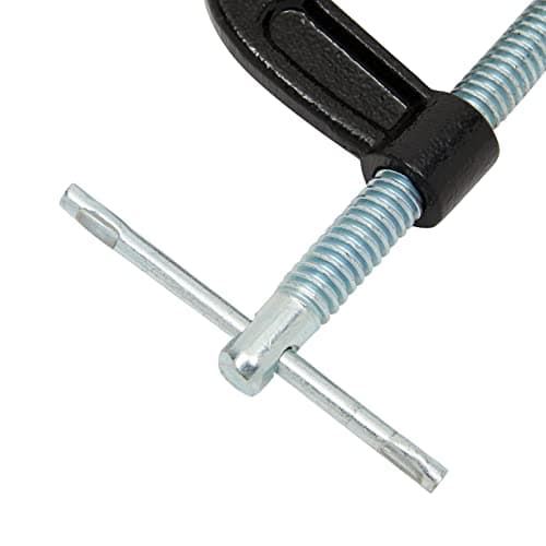 Built Industrial 4 Pack Heavy Duty C Clamps with 6 Inch Jaw Opening for Woodworking, Welding, Automotive, Carpentry Building 9