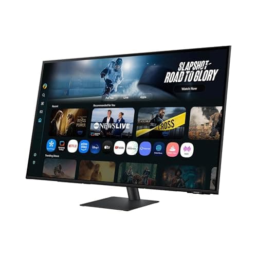 Samsung 43” Smart Monitor M7 (M70F) 4K UHD Display, Samsung Vision AI, Smart TV Apps, Gaming Hub, USB-C, HDMI and USB-A, Black, LS43FM702UNXZA, 2025 14