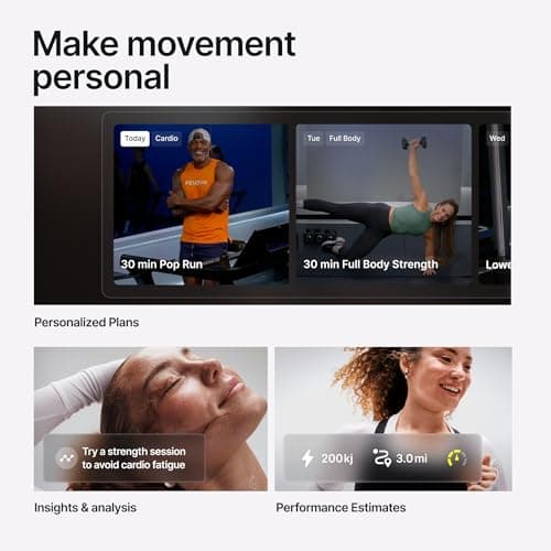 Peloton Cross Training Tread, Treadmill for Running, Walking, and Hiking with Manual or Auto-Incline Options and Immersive 24” HD Touchscreen, Exercise Equipment for Home Cardio and Strength Workouts 7