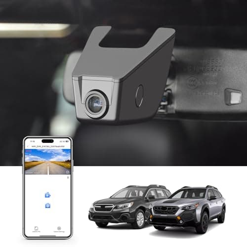 Mangoal 4K Dash Cam Custom fit for Subaru Outback Gen5 BS 2016-2019, Gen6 BT 2020-2025, 2.5i Limited 2.5i Premium 3.6R Limited and More, Integrated OEM Look, UHD 2160P Video, App & WiFi, 64GB Card