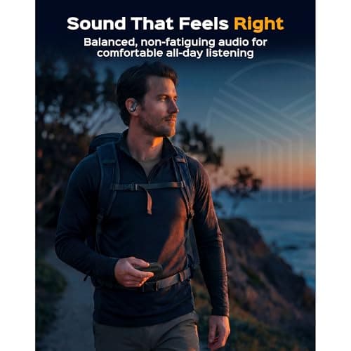 TREBLAB X4 – Waterproof Workout Headphones for Running & Gym - Silky Soft Secure Earhooks, 11H Battery, Physical Buttons, Noise Canceling Over-Ear Ear Hook Bluetooth Earbuds for Sports 11
