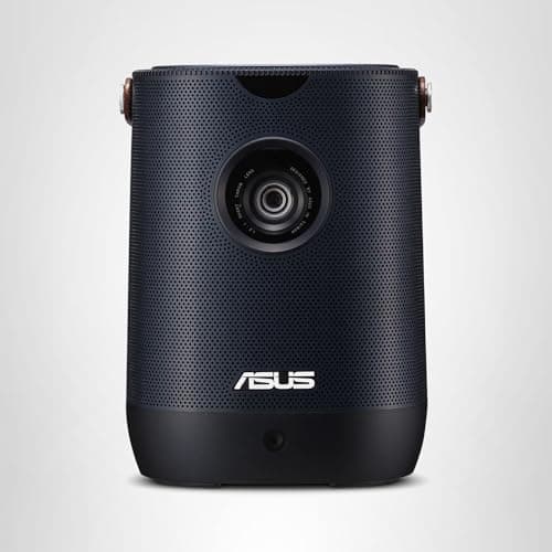 ASUS ZenBeam L2 Portable Projector 1080P Full HD, Smart Projector 960 LED Lumens, Small Outdoor Projector with Wifi, 10W Bluetooth Speaker and Android TV Box, Wireless Projector 3.5H Built-In Battery 11