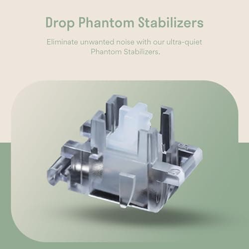 DROP Expression Series Shinai TKL Mechanical Keyboard - Holy Panda X Tactile Switches - PBT Double-Shot Keycaps - LED Backlight - Green 6