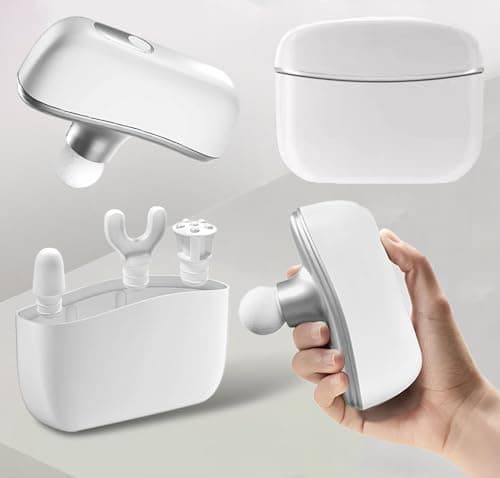 Integrated Design Mini Massage Gun – Portable Deep Tissue Massager, Intelligent Pressure-sensing Brushless Motor, One-piece Percussion Muscle Massage Gun Easy to Carry for Travel, Mothers Day Gifts 8