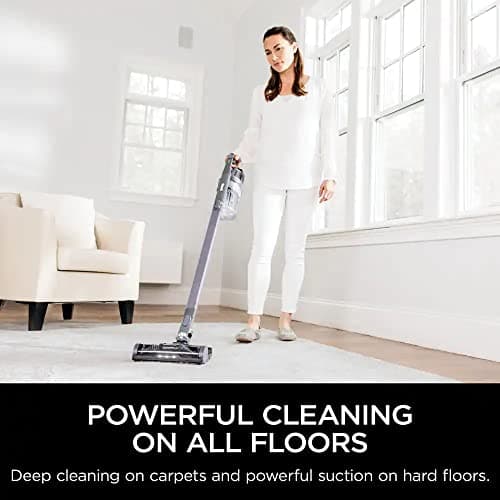 Shark IX141 H Pet truepet duoclean Cordless Stick Vacuum with Anti-Allergen Complete Seal Purple (Renewed) (IX141 H - Purple) 3