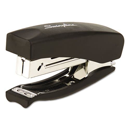 Swingline Soft Grip Stapler, 20 Sheet Capacity, Compact, Handheld Stapler, Black (09901)