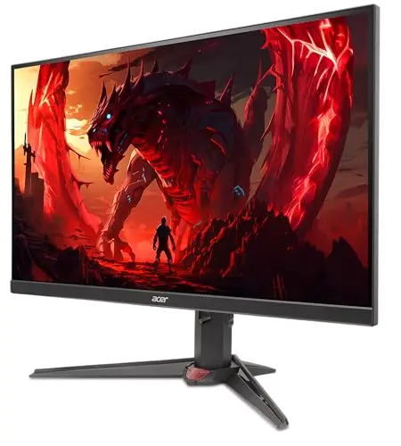 acer Nitro 27" WQHD 2560x1440 IPS PC Gaming AMD FreeSync Premium | 300Hz | Up to 0.5ms | 99% sRGB | DisplayHDR 400 | ErgoStand | VESA Mounting | 1 x DP 1.4 & 2 x HDMI 2.1 | XV272U F3bmiiprx 8