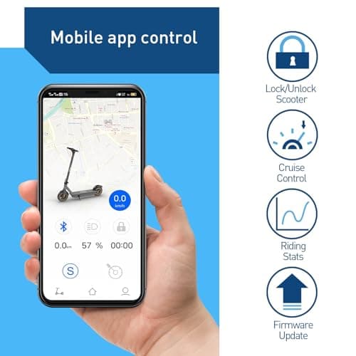 Hiboy S2 MAX Electric Scooter, 40.4 Mi Long Range & 19 MPH, 650W MAX Motor Power, 10'' Pneumatic Tires, Split Hub Set, Dual Braking System and Cruise Control, Foldable Commuter E-Scooter 7