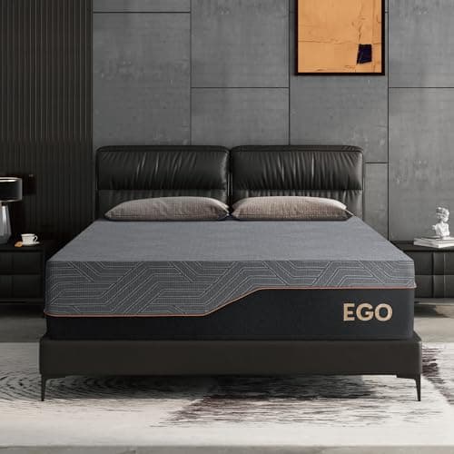 Dyonery Queen 14 Inch Memory Foam Mattress in a Box, Jacquard Fabric Cover, Made in The USA of US Foam and Global Materials, CertiPUR-US Certified, Fiberglass Free Mattress, 80”x60”