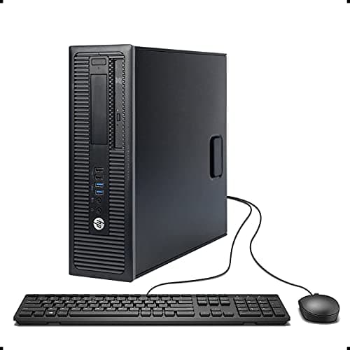HP ProDesk 600 G1 SFF Slim Business Desktop Computer, Intel i5-4570 up to 3.60 GHz, DVD, USB 3.0, Windows 11 Pro 64 Bit (Renewed) (8GB RAM | 500GB HDD) (Renewed)