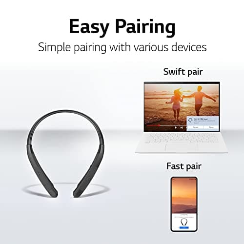 LG Tone NP3 Wireless Stereo Headset with Retractable Earbuds 10