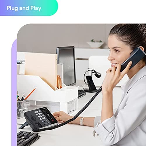 Yealink MP50 USB Phone Handset Certified for Microsoft Teams Skype for Business, Built-in Bluetooth Turn Mobile into Desktop Phone, Work for PC, NOT Support Registration of SIP Account to VoIP System 8