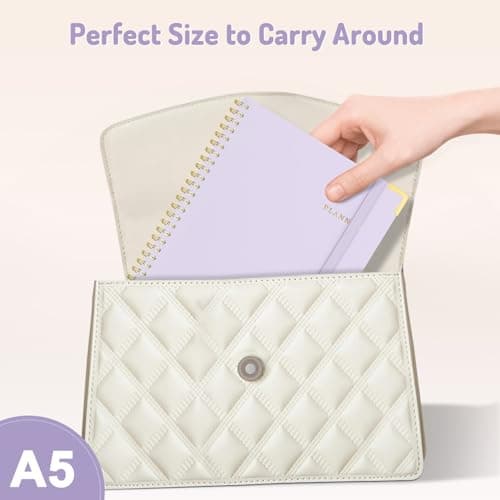 2026 Planner, Forvencer Calendar Planner Weekly and Monthly, Jan 2026-Dec 2026, 6" X 8", Hardcover Agenda Book, Daily Journal Organizer with Inner Pocket, Notebook for Office School, A5, Purple 7