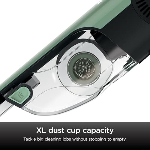 Shark UltraCyclone Pro Cordless Handheld Vacuum, Powerful Suction, Handheld Vacuum for Car & Home, Crevice Tool, Scrubbing Brush, Lightweight, XL Dust Cup, Black/Green, CH901 9