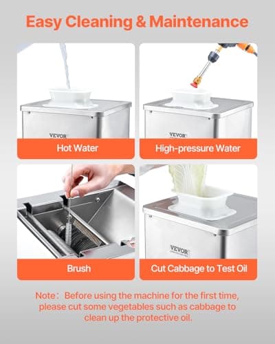 VEVOR Meat Cutter Machine, 550W Meat Slicer, 350 lb/h Commercial Meat Cutting Machine, Stainless Steel, 3.5 mm Thickness, Electric Food Cutting Slicer for Home Kitchen, Restaurant, Supermarket 5