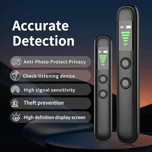 AORDERN Hidden Camera detectors,Device Detector,Portable,Intelligent Infrared Detector,for Hotels, Office, Home,Protect Your Privacy in All aspects 6