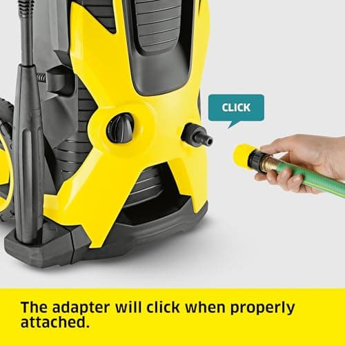 Kärcher Garden Hose Adapter Kit for Electric and Gas Pressure Washers, Quick Connect Fitting, Water Flow Regulating 2