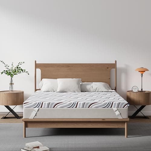 BedStory Memory Foam Mattress Topper 3 Inch Queen Size - Firm Bed Topper for Back Pain Relief - Luxury Mattress Pad for Big Figure - Adjustable Anti-Slip Cover - No Odor, CertiPUR-US Certified 7