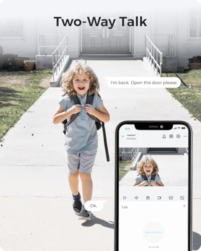 REOLINK Security Cameras Wireless Outdoor System, Encrypted 1 Year Local Storage, 6-Month Battery Life, 3MP HD Color Night Vision, No Monthly Fee, Home Hub with 2X Argus 3E 6