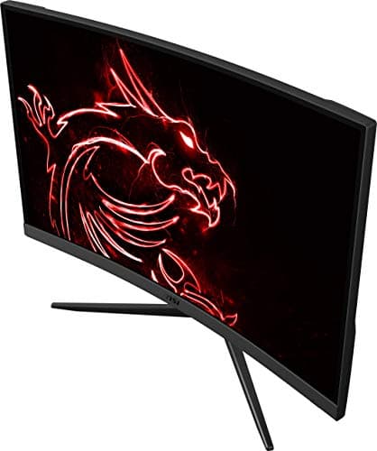 msi Optix G32CQ4 E2 QHD 1500R Curvature 16:9 Aspect Ratio Non-Glare Super Narrow Bezel 1ms 2560 x 1440 170Hz Refresh Rate Tilt Adjustment AMD FreeSync 32" Monitor,Black 7