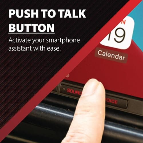 Dual Electronics DCPA71 7-inch Certified Apple Carplay Android Auto | Double DIN Touchscreen Car Stereo Radio | Bluetooth Hands Free Calling & Music Streaming | Backup Camera Input 6