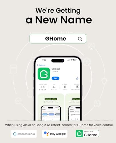 GHome Smart Dimmer Switch Works with Alexa Google Home, Single Pole 2.4GHz Wi-Fi Switch for Dimmable LED CFL INC Light Bulbs, Neutral Wire Required, Not 3 Way, No Hub Required, 4Pack 8