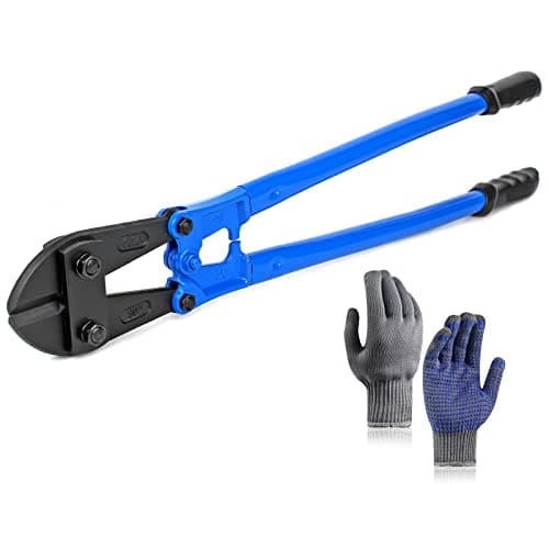 SPENDINS Bolt Cutter with Drop Forged Cr-Mo Alloy Steel Blades,with Ergonomic Handle,Heavy Duty Metal Cutter for Rebars, Chains, Locks, Wires, Bolts, Fence. (30in) 8