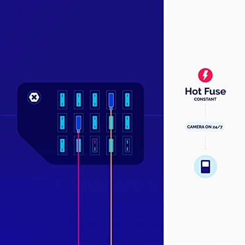 REXING Smart Hardwire Kit Mini-USB Port V1 V1P WiFi Version V3 and S1 Dash Cams 6