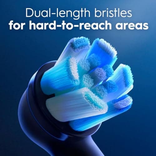 Oral-B iO Ultimate Clean Replacement Brush Heads, 5 Count, 4 Ultimate Clean + 1 Gum & Sensitive Black 5