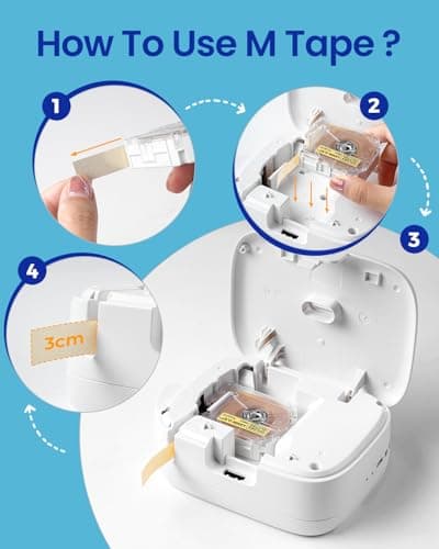 Phomemo M950 WTTTT Label Maker-1, White 8