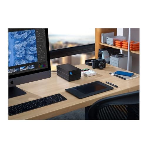 LaCie 2big RAID 28TB External Hard Drive Desktop HDD – USB-C, 7200 RPM Enterprise Class Drives, for Mac and PC Desktop, Rescue Services (STHJ28000800) 9