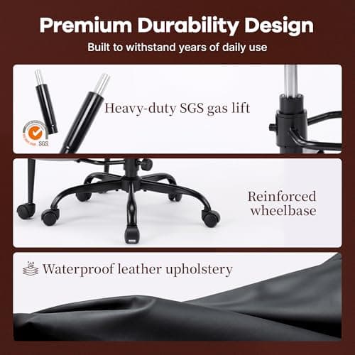 AreShark Cross Legged Office Chair: ADHD Criss Cross Desk Chair with Wheels & Stretchable Rotating Footrest - Height Adjustable Wide Yoga Kneeling Meditation Chair with Flip-up Armrests Back Support 7