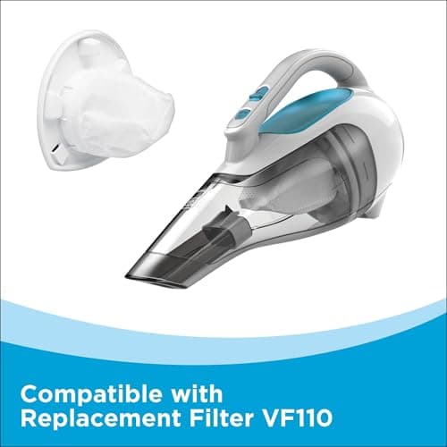 BLACK+DECKER dustbuster Cordless Handheld Vacuum, Portable Vacuum for Car and Home Rechargeable, Powerful Suction, Wide Mouth (HHVI315JO42) 5