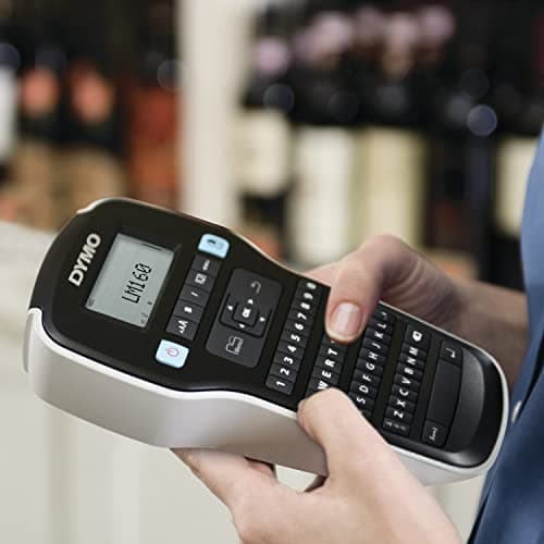 DYMO Label Maker LabelManager 160 Portable Label Maker, Easy-to-Use, One-Touch Smart Keys, QWERTY Keyboard, Large Display, for Home & Office Organization, Black 6
