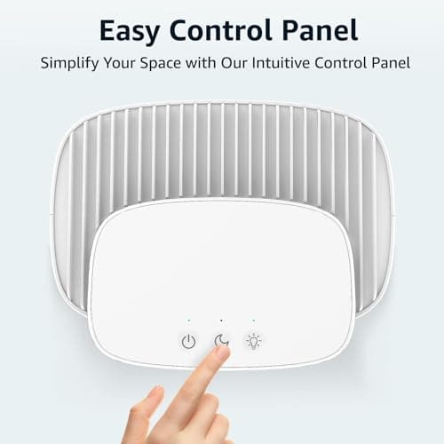 Dehumidifier,95 OZ Water Tank, (1000 sq. ft) Quiet Dehumidifier for Basement, Bathroom, RV, Closet, Bedroom with Auto Shut Off, Sleep Mode,7 Colors LED Light, Dehumidifiers for Home, White 6