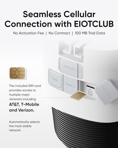 eufy Security 4G LTE Cam S330, 4K Cellular Wireless Security Camera, Pan and Tilt, Solar Powered, AI Human/Vehicle Tracking, with SIM Card and 32GB SD Card. (Renewed) 6