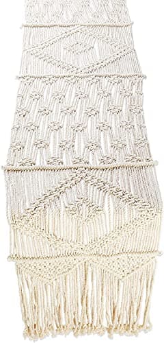 Folkulture Table Runner for Table Décor - Macrame