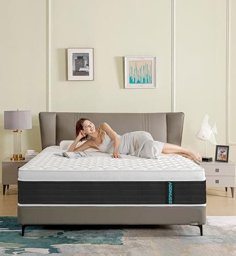 ADDNUSS Full Mattresses,Hybrid 12 Inch Full Mattress in a Box,Memory Foam & Individually Pocket Spring for Pain Relief,Pressure Relief,Certified. 7