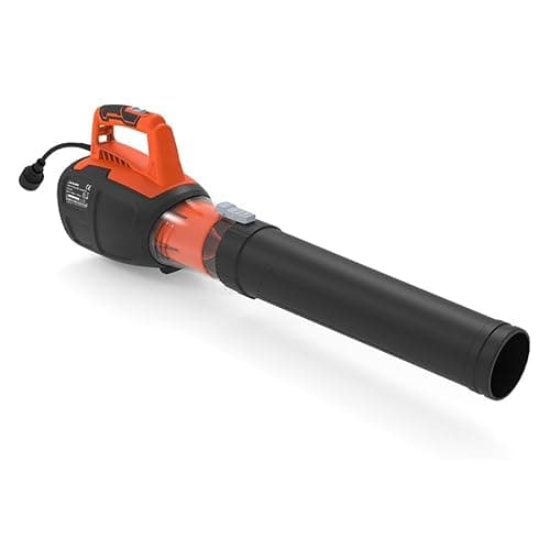 Yard Force 13A Electric Leaf Blower YF13JBL with 14000 RPM Speed, 130 MPH Air Speed, 630 CFM Air Volume, Light Weight 5